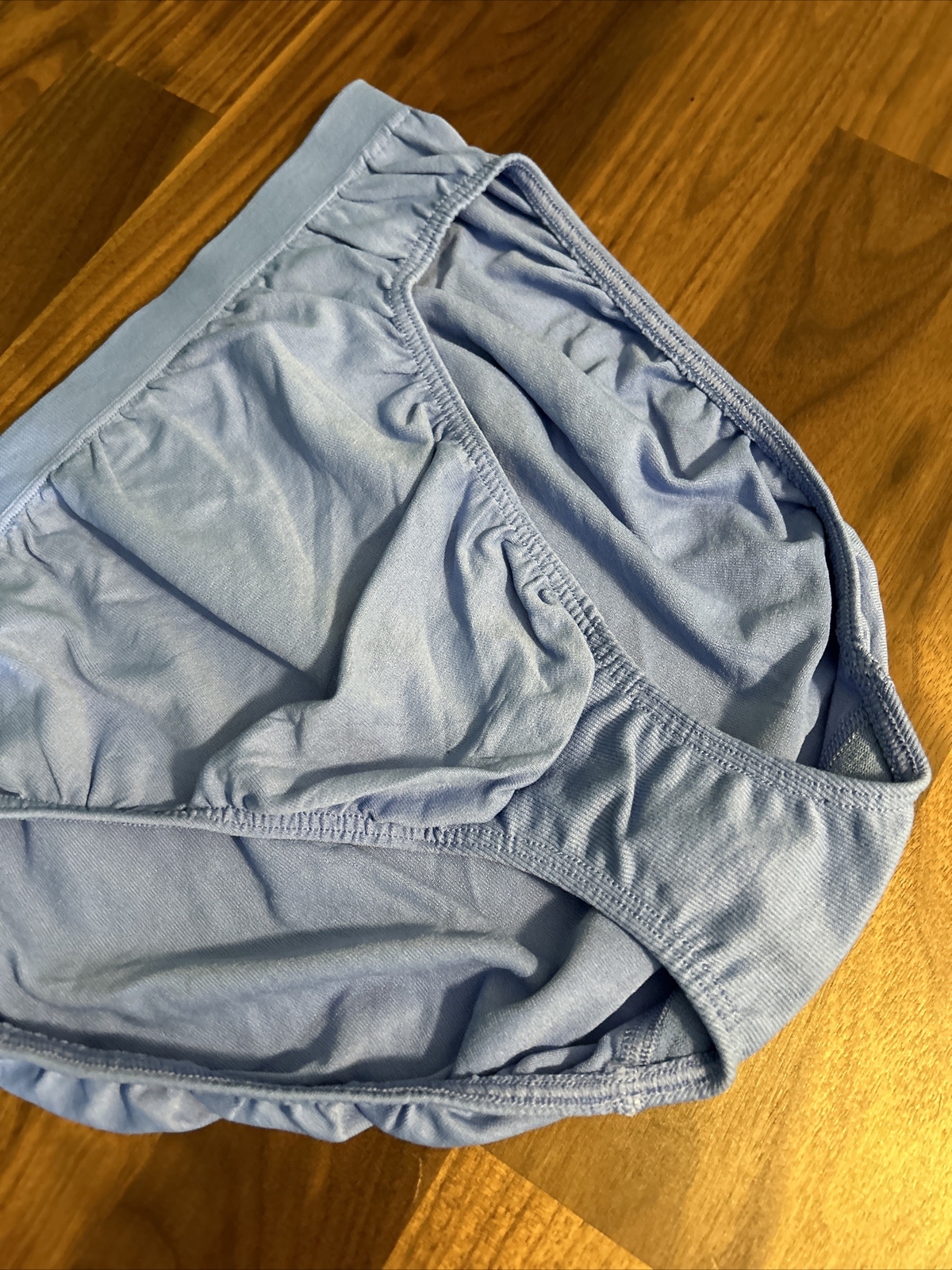 Vintage ’01 Victoria Secret Bikini Panties Size Large Tactel Nylon Hi-leg Brief