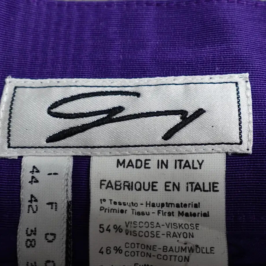 Vintage Genny Electric Purple Grape Satin Skirt Women’s Made in Italy for Neiman