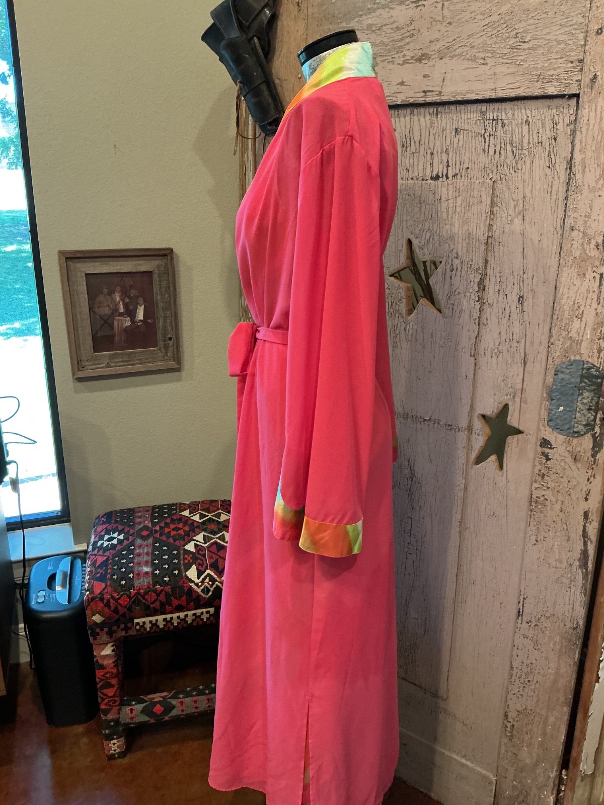 Vtg 2pc. Set Valerie Stevens Nightgown & robe GOLDEN GIRLS
