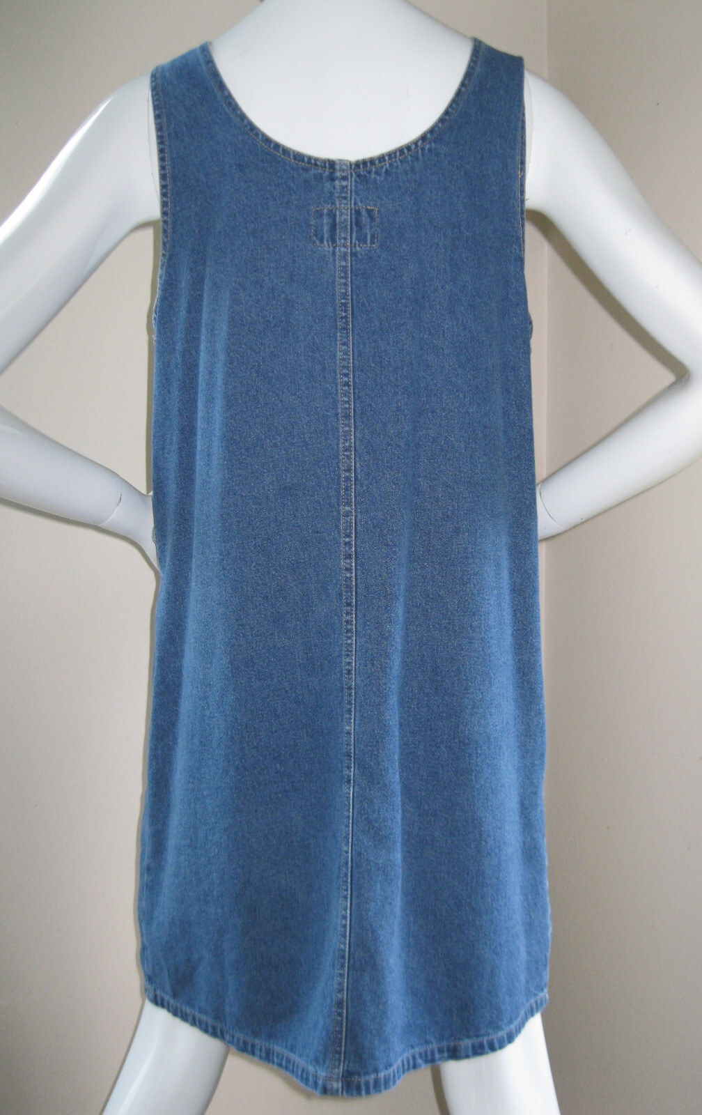 Vintage 90’s/Y2K New NO EXCUSES ORIGINAL Denim dress Size M Nice! Rare!