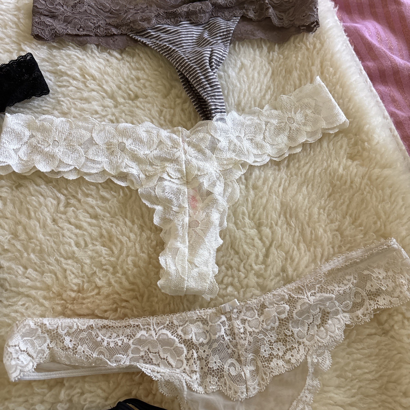 Vintage Lote 15 Pink/victoria Secrets Pantis #961
