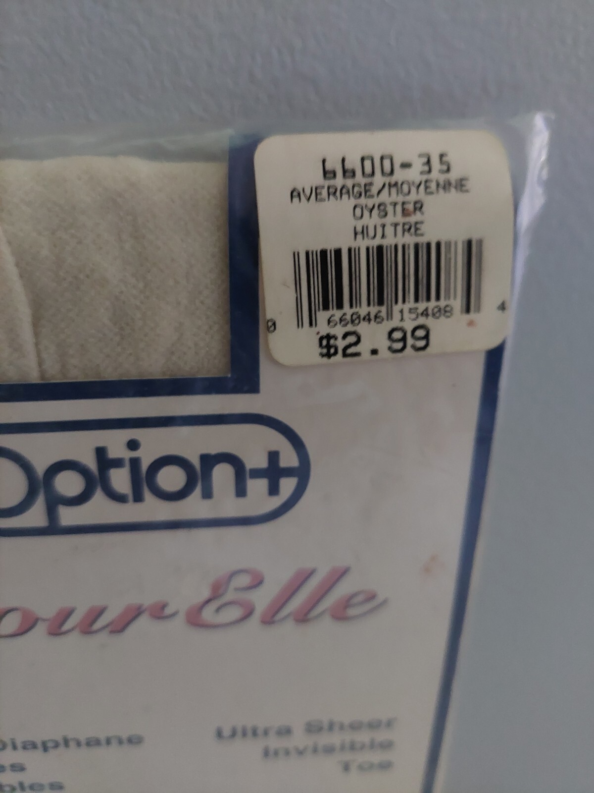 Vintage Pantyhose Option 2 Pairs Nightshade and Oyster size Average BMIX20