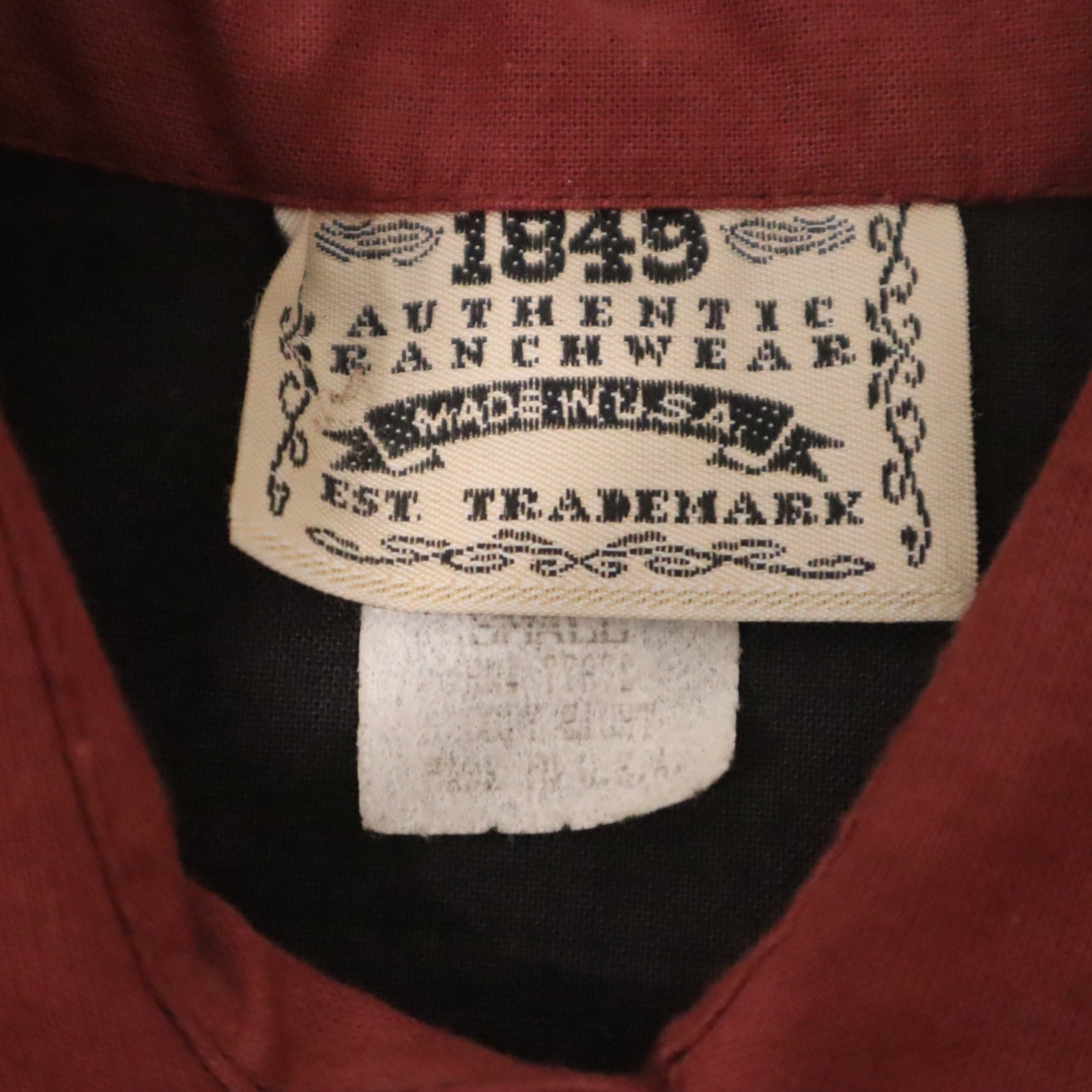 Vintage 1849 Authentic Ranchwear Shirt Southwestern Embroidered Women’s Small