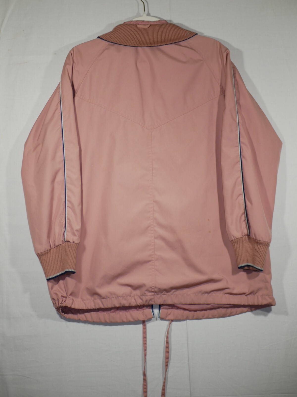 VTG 80s WINDY WEATHER Light Windbreaker Bomber Jacket Sz 14