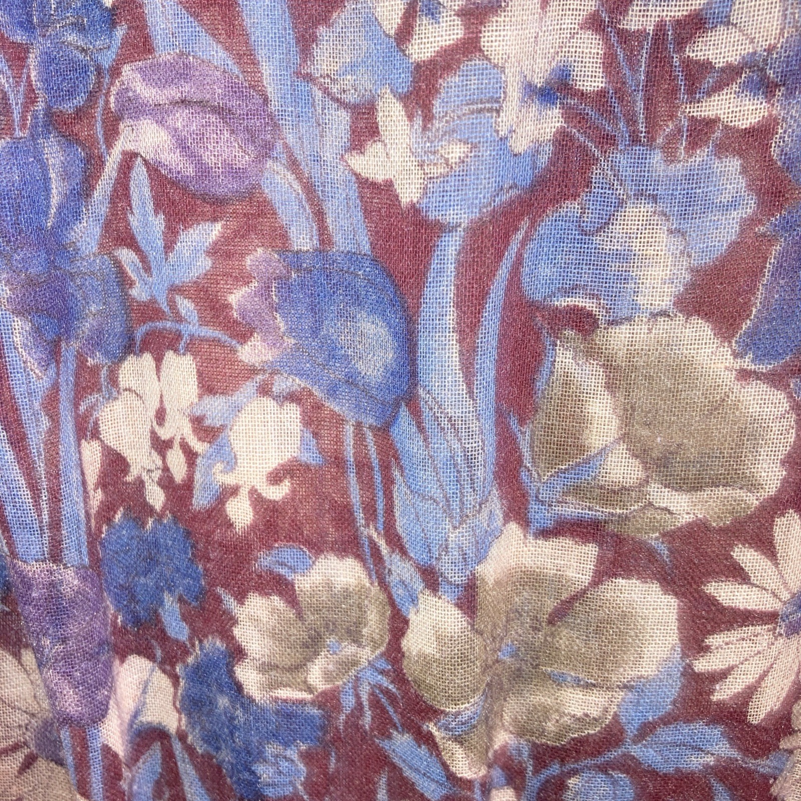 Foxy Lady San Francisco Maxi Dress Sz S Prairie Sheer Cottagecore Romantic