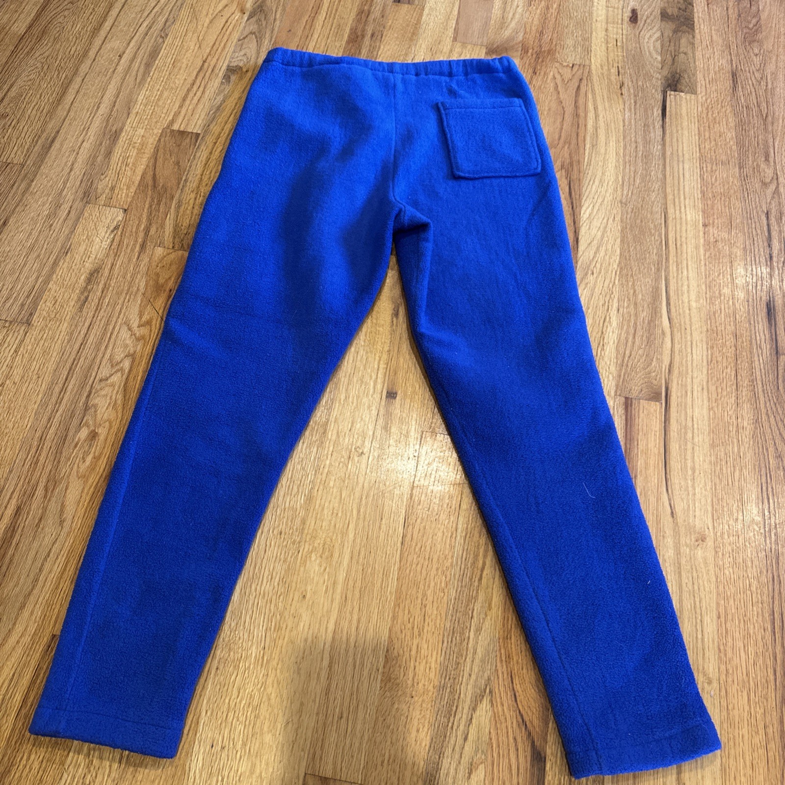 Cindy Robert’s Fleece Royal Blue Pants Seattle Size 30×29 Elastic Waist A5
