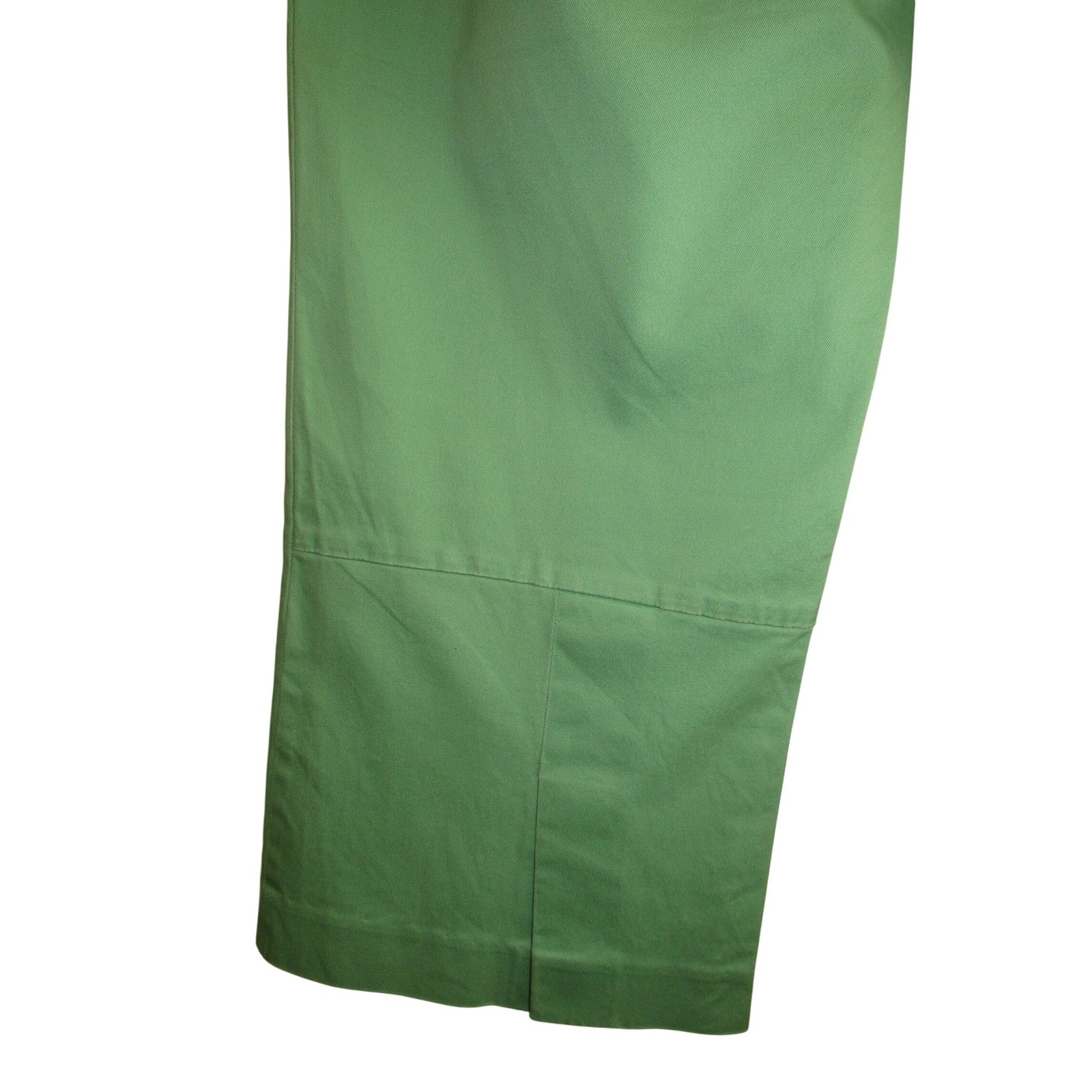 Vineyard Vines Womens 2 Mint Green Wide Leg Crop Pants Stretch Cotton Chinos