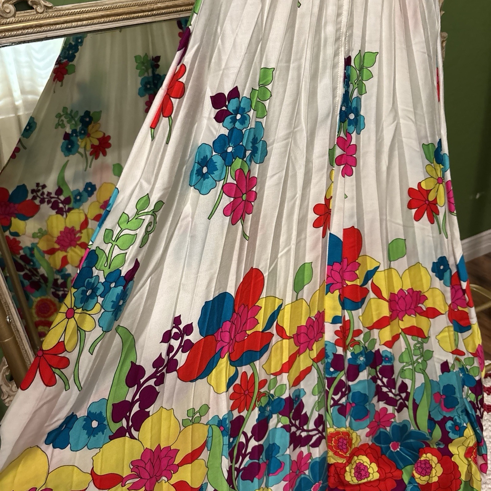Vintage 1970’s Waltah Clarke’s Hawaiian Shops dress size 10