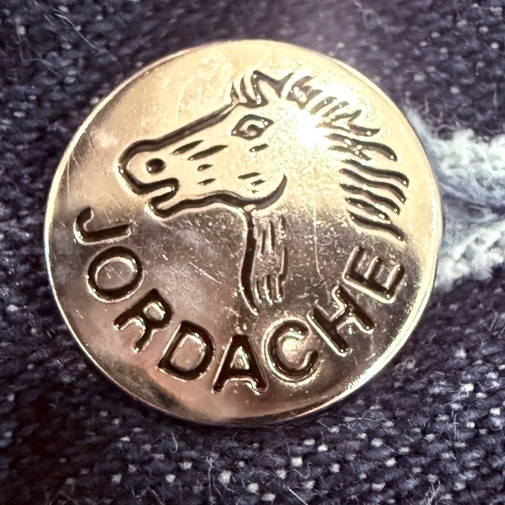 👖🛼 JORDACHE Vintage 70s Launch-Era Jeans | Hong Kong Scallop Pocket | Sz 30L