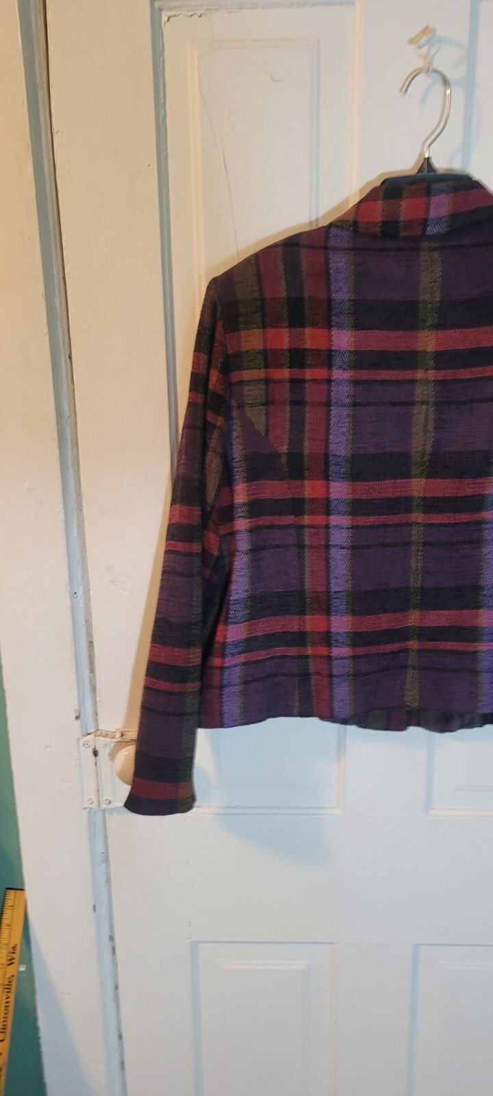 Vintage Bridgetown Collection Ladies Size 18 Blazer/jacket/Plaid Pattern/ Button