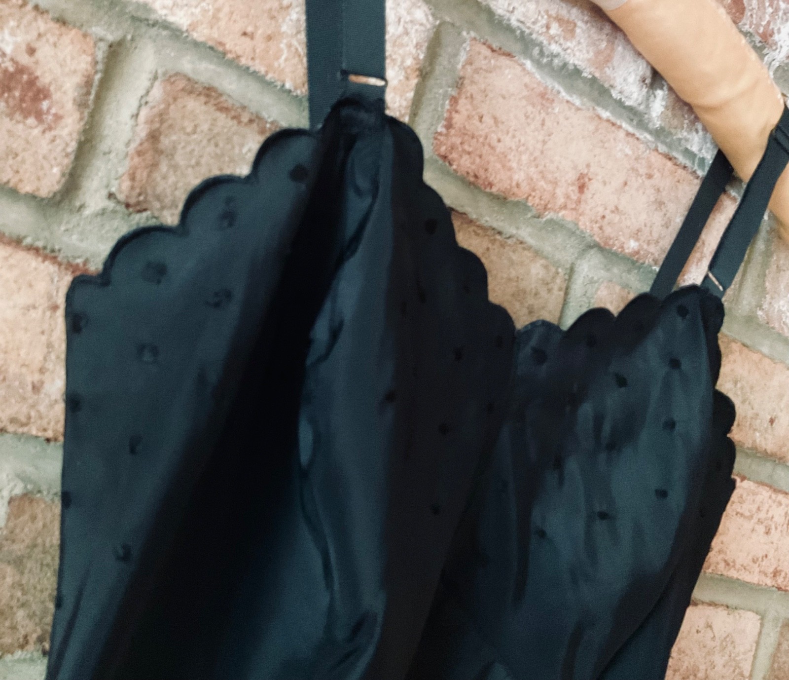 VTG BARBIZON TAFFETA BLEND 'TAFREDDA’ 'CANDIE’ SZ 9 BLACK FULL SLIP MINT UNWORN