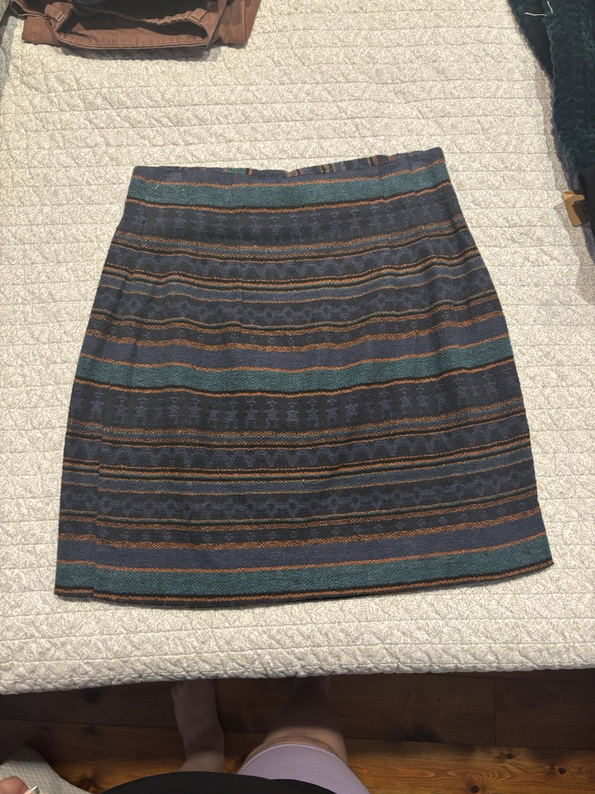 Vintage Star C.C.C City Clothing Co Mini Skirt Striped Size 12