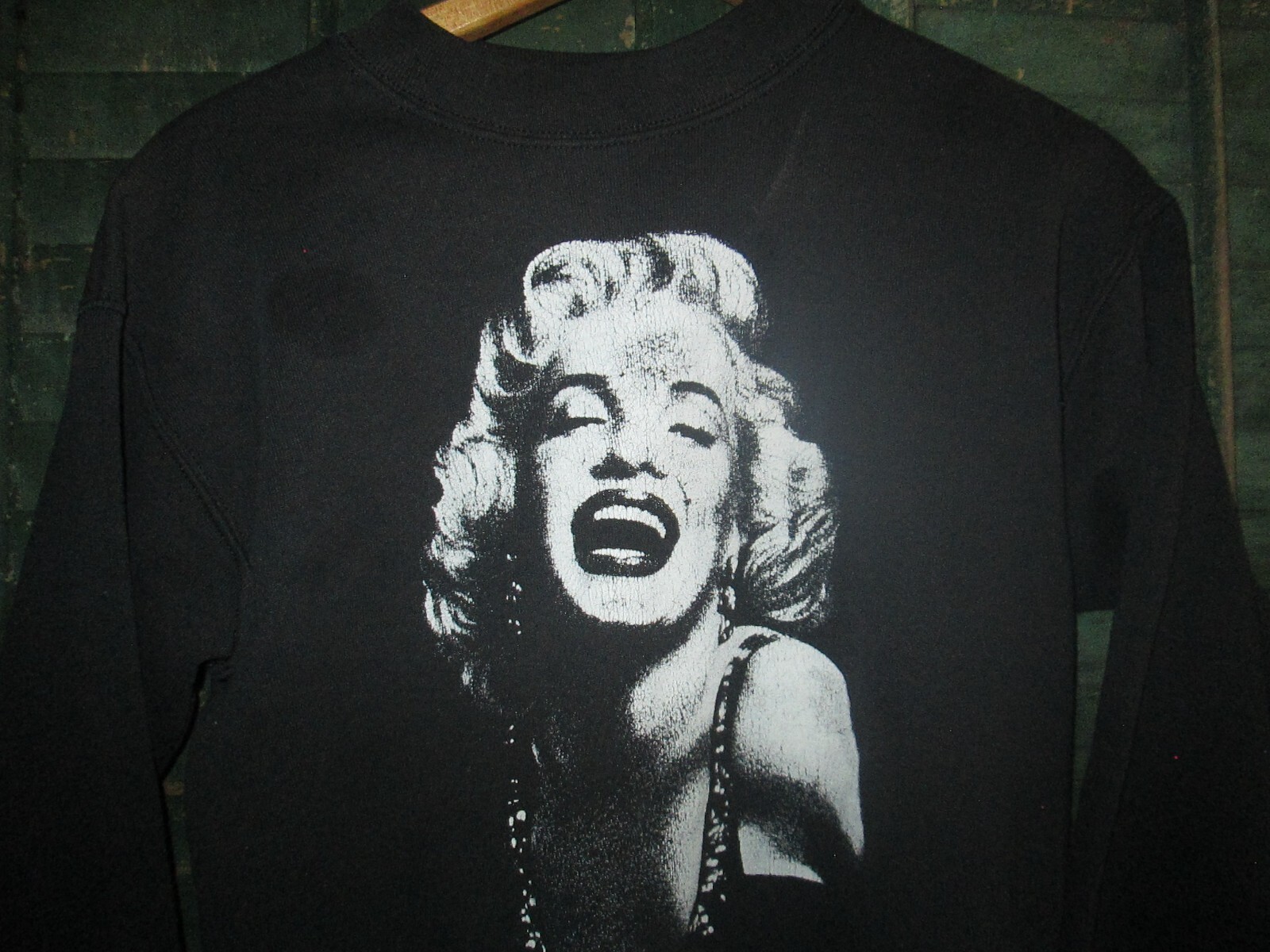 MARILYN MONROE Vtg y2k 90s Crew Neck Sweatshirt t shirt manson Sweater Unisex ?