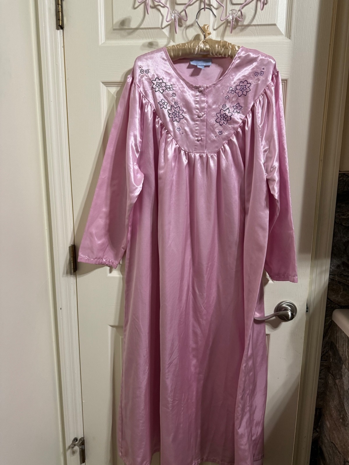vintage only necessities plus size nightgown 22/24 pre owned Granny Shabby