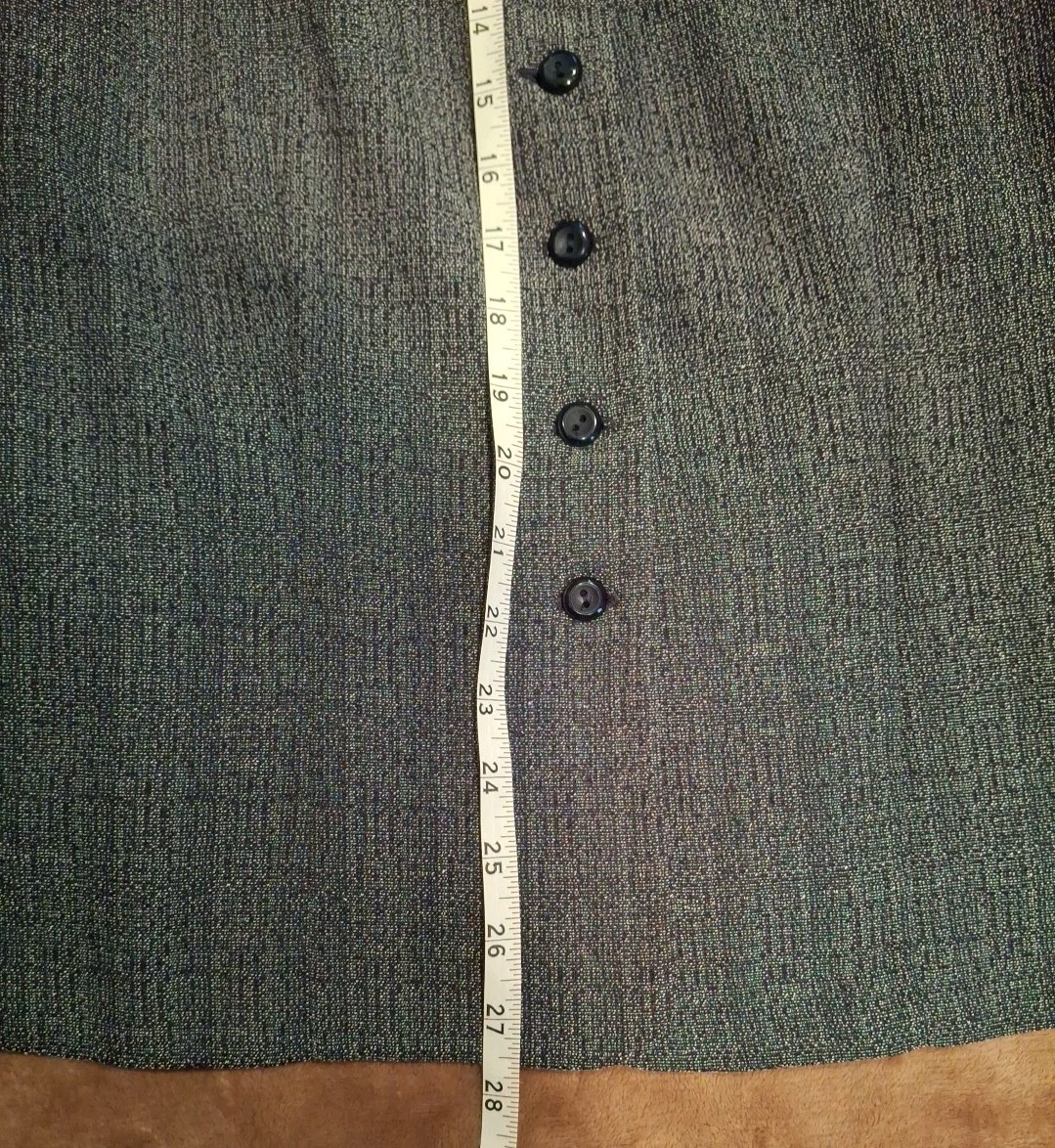 Perceptions Women’s Blazer Padded Shoulders Vintage 80’s/90’s size 16 career