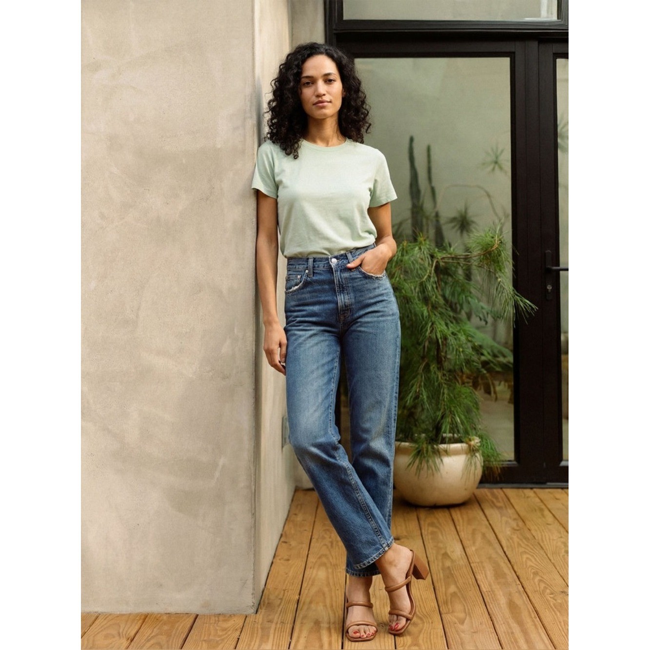 Edwin Kali Ankle Vintage Straight Jeans