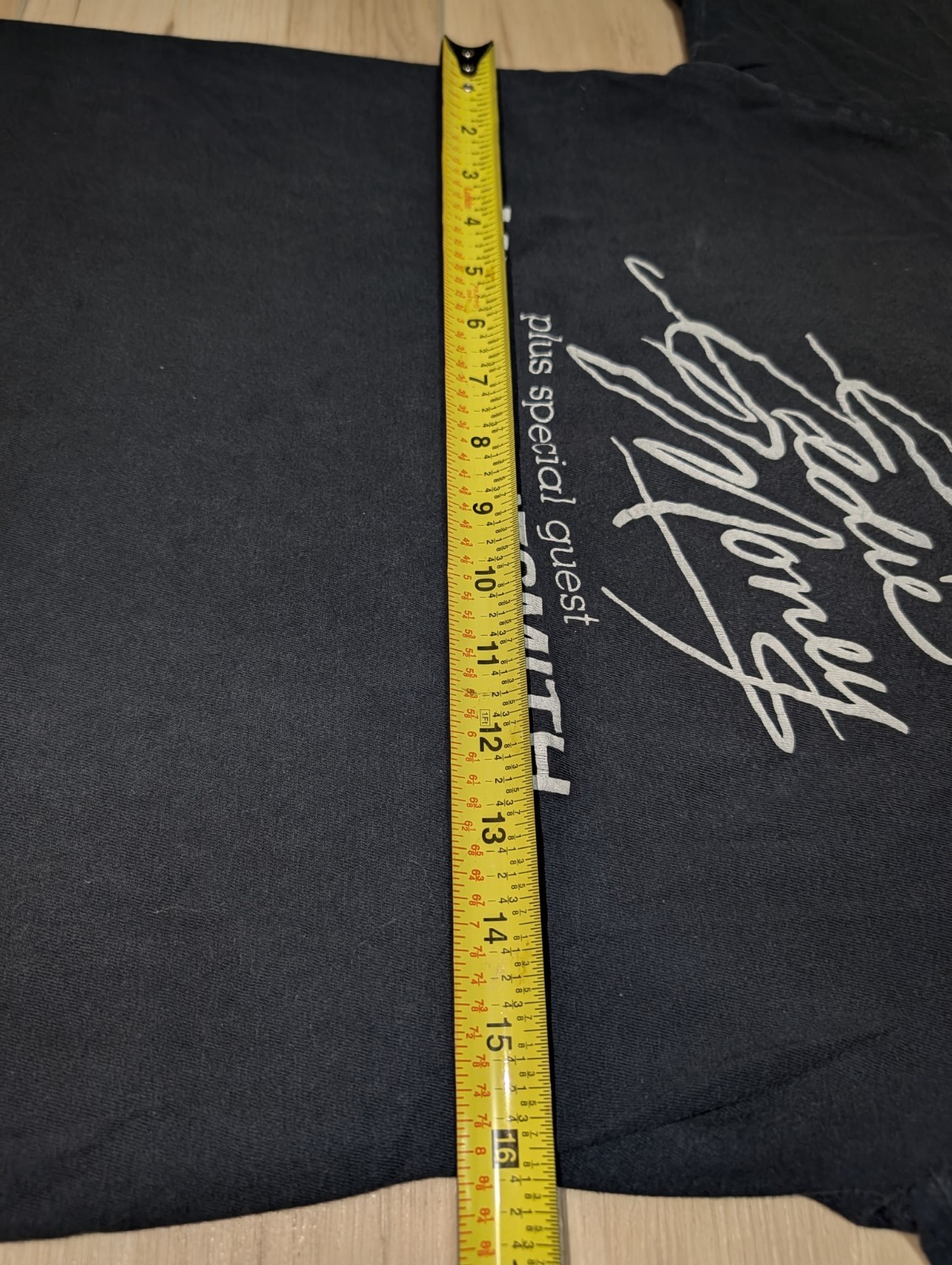 True Vintage 1979 Eddie Money Michael Nesmith Double Sided Black Tee Medium