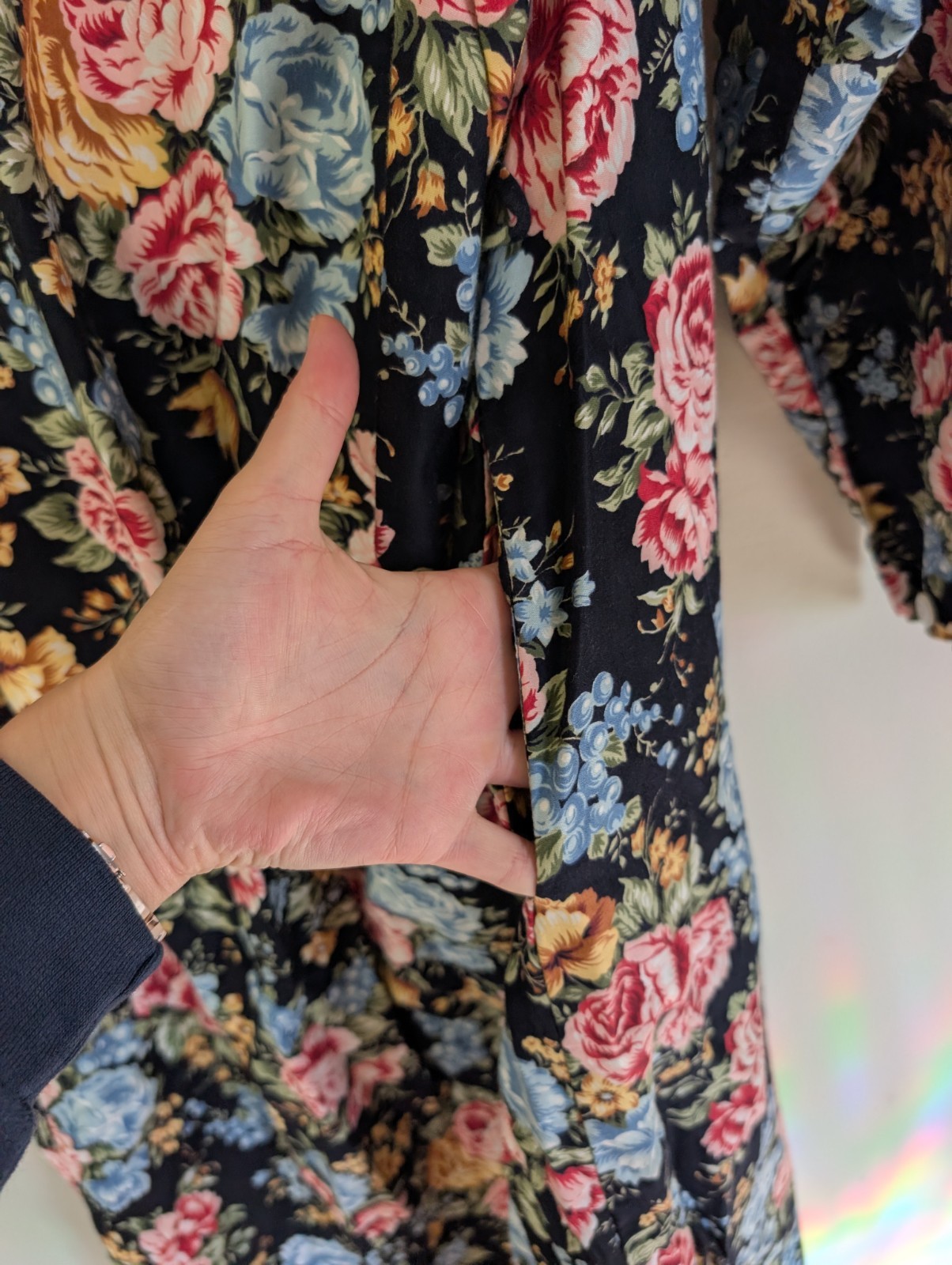 Vintage Vandemere Robe Or Wrap Dress with Pockets