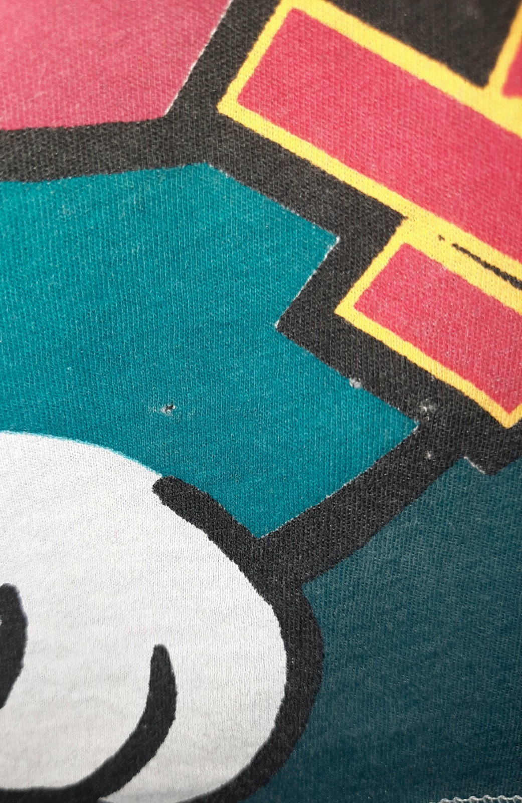 Lucky Brand Vintage Maneki-Neko Lucky Cat & Kokeshi Doll Jrs T-Shirt Sz L READ🌼