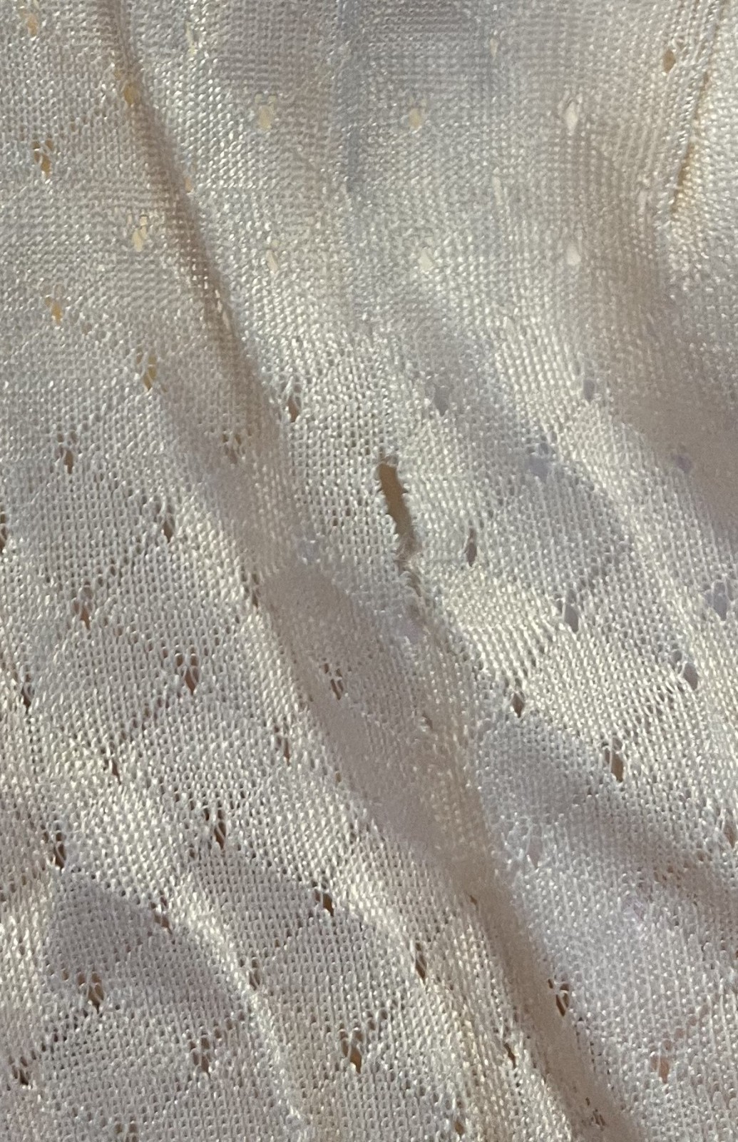 Antique Peachy Pink Pointelle Mini Full Slip S M Lightweight Best & Co Spot