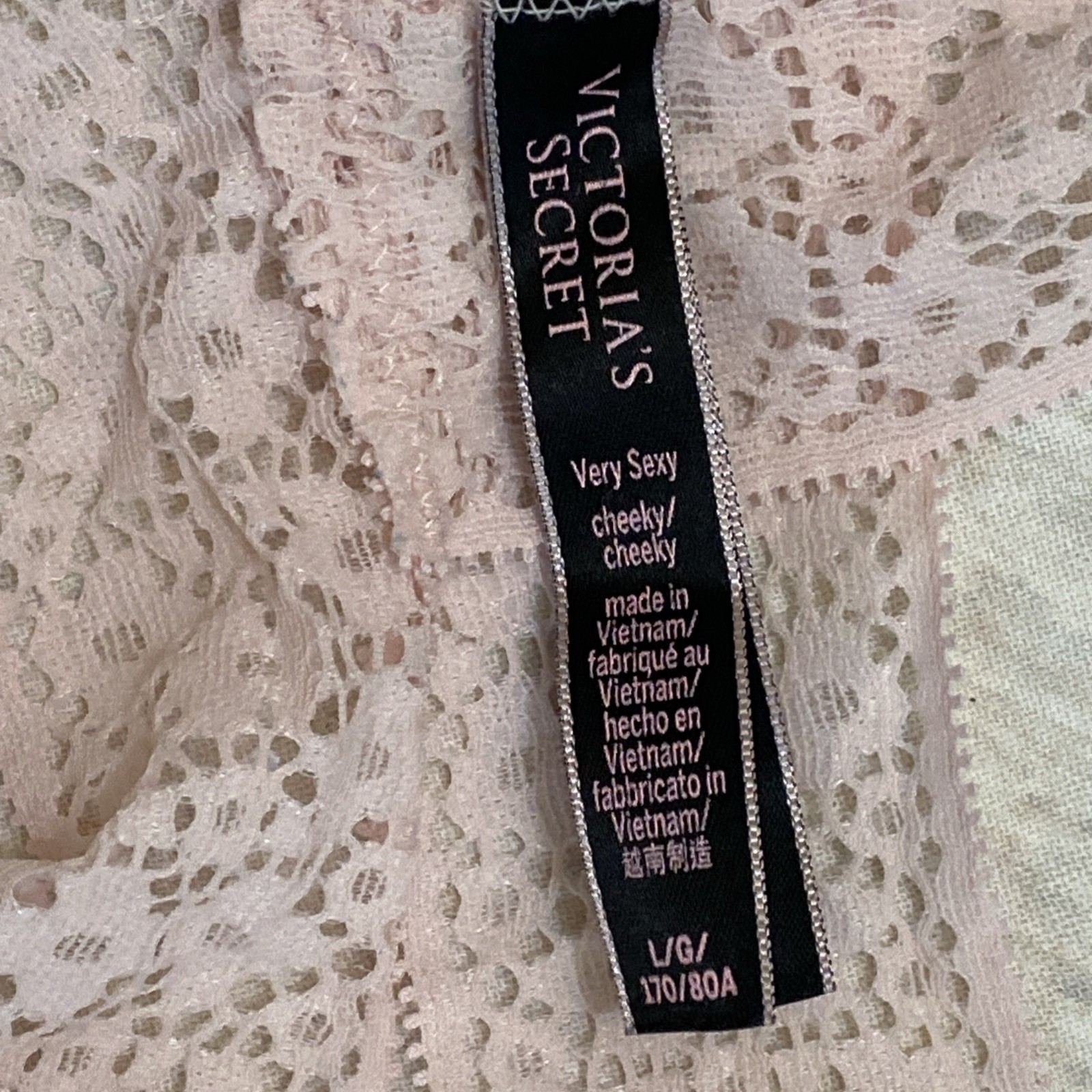 Vintage mix lote/2 PINk/ Victoria’S Secrets PANTIES#6290