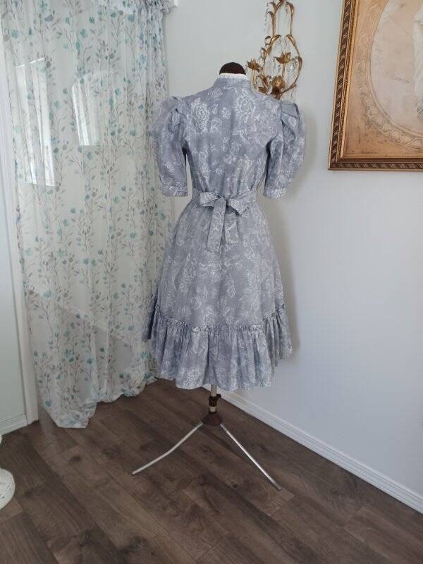 Vintage 70’s Western Prairie Dress Cowgirl Cottagecore Flowers S-M