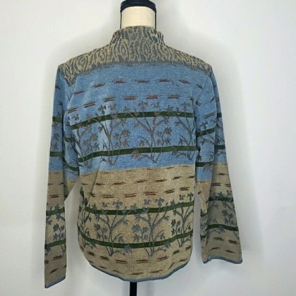 VINTAGE | Southwestern Tapestry Prarie Boho Jacket LARGE