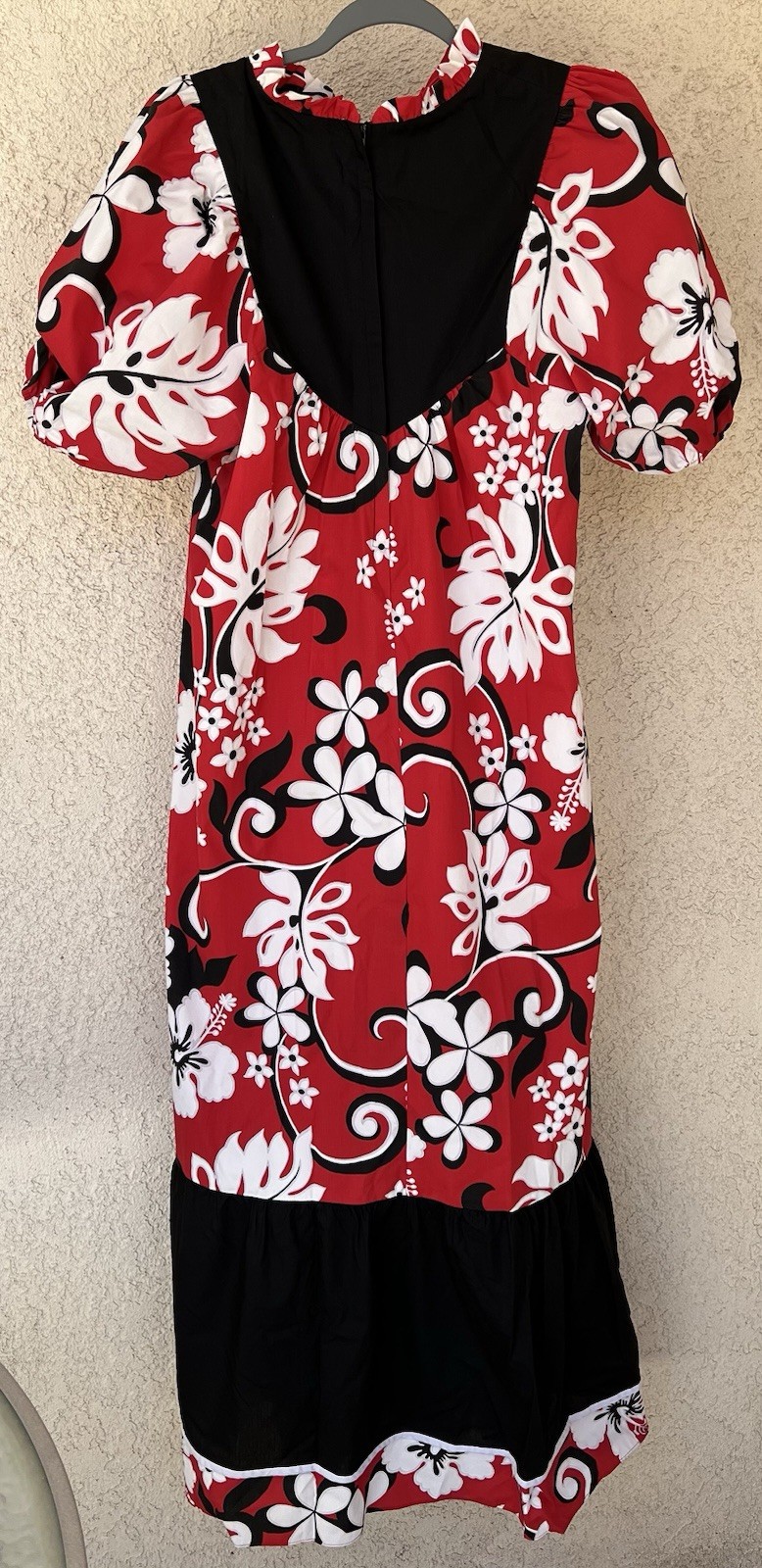 Carol Bennett Hawaii Muu Muu Inspired Dress Hawaiian Tiki Aloha L Vintage