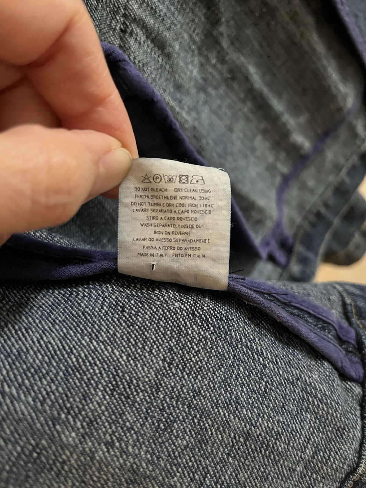 Vintage SEE BY CHLOÉ Paris Denim Jacket with Button Badges, Size 36 (French)