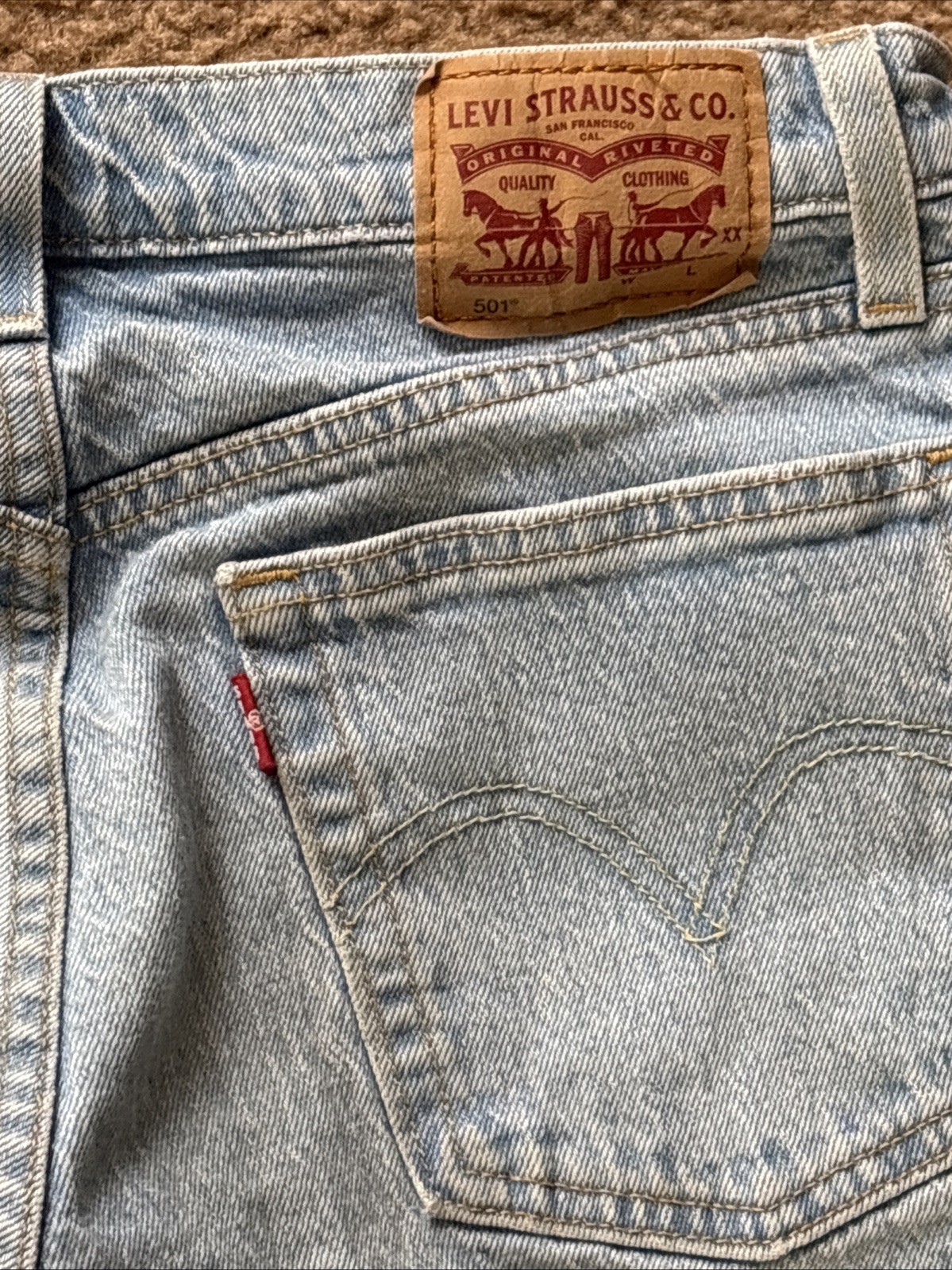 Levi 501 Jeans 26×26 Water Less