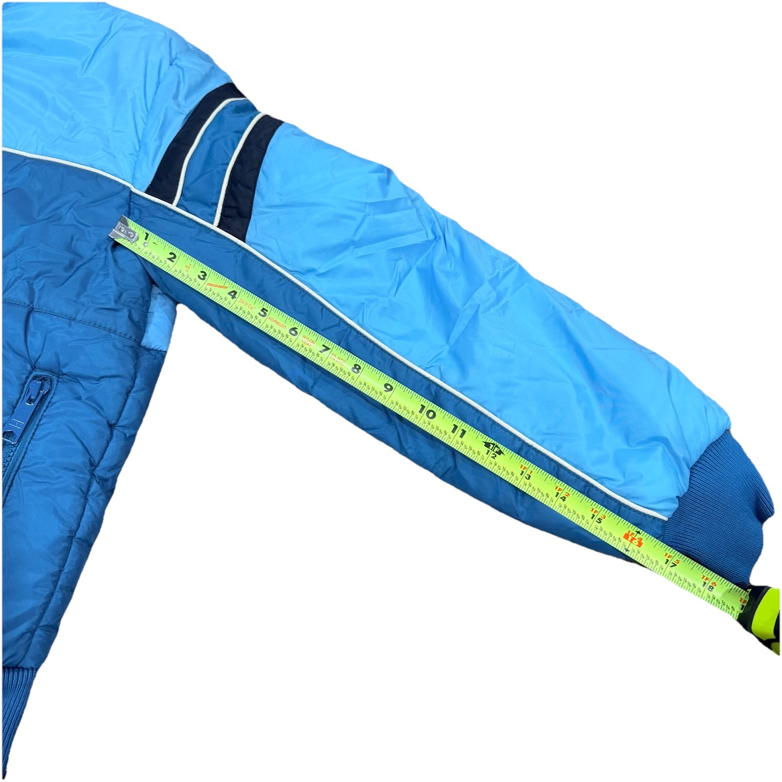 Vintage 80s Mountain Goat by White Stag Ski Jacket Blue Puffer Coat Size Large