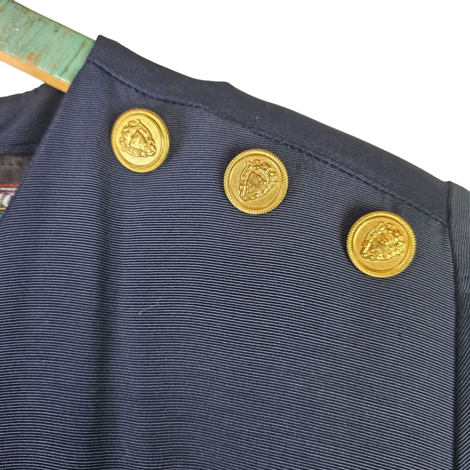 Vintage 90’s S.L. Fashions Crested Pocket Button Pleated Drop Waist Dress, 18WP