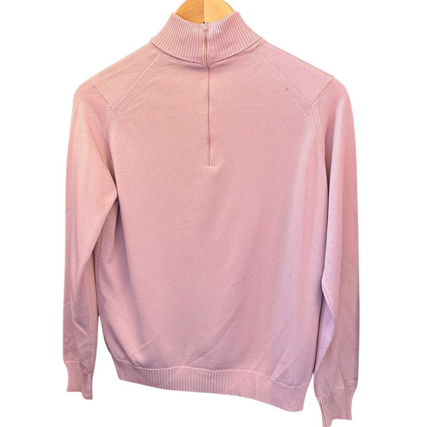 Vintage Givenchy Sport Turtleneck Sweater Quiet Luxury Old Money Coquette Pink