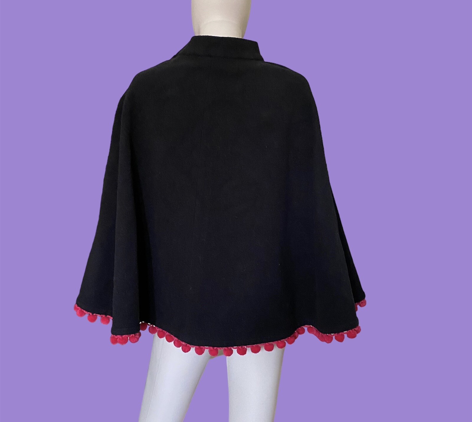 Y2K Vintage CK Bradley New York Poncho Cape Gossip Girl