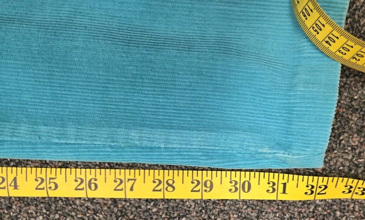 VTG 70s Woolrich Pants Women Sz 14 Balsam Green Corduroy Trousers Zip & Button