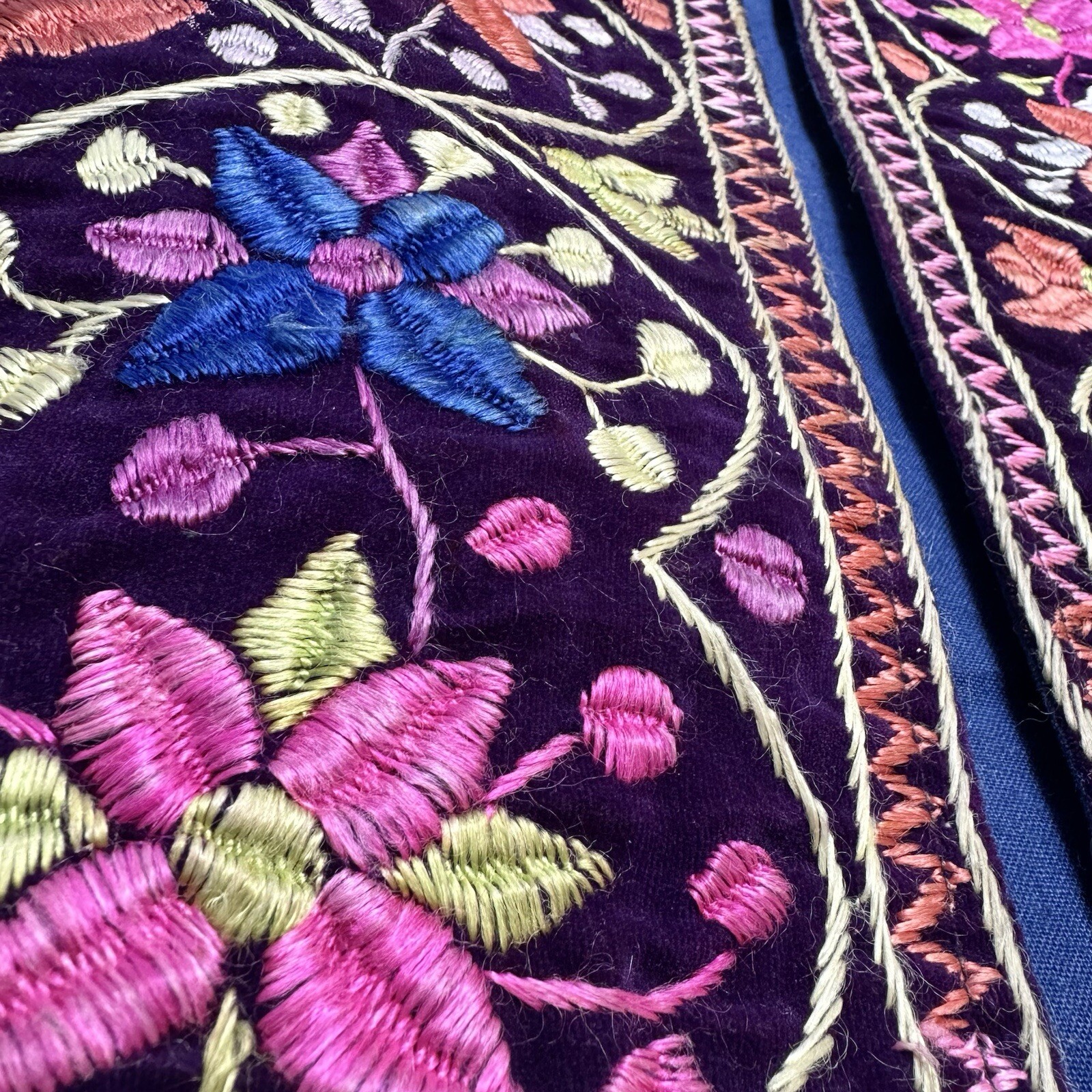 Late 60s/early 70s Bohemian Embroidered Vest