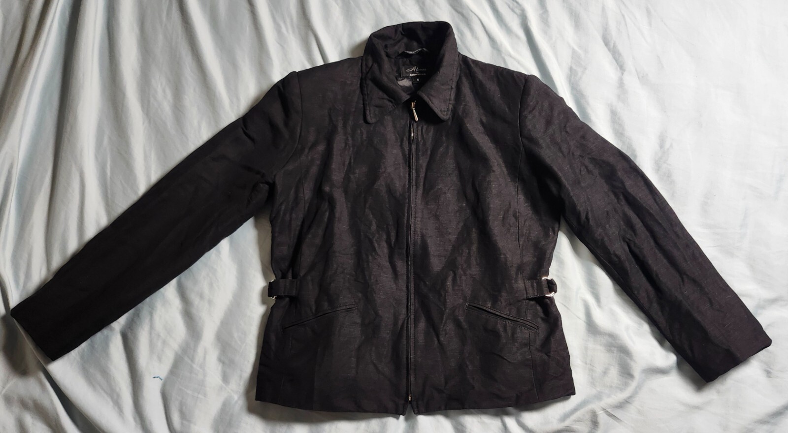 Vintage ALANNI BY DONNY BROOK Womens Black Jacket Size 6