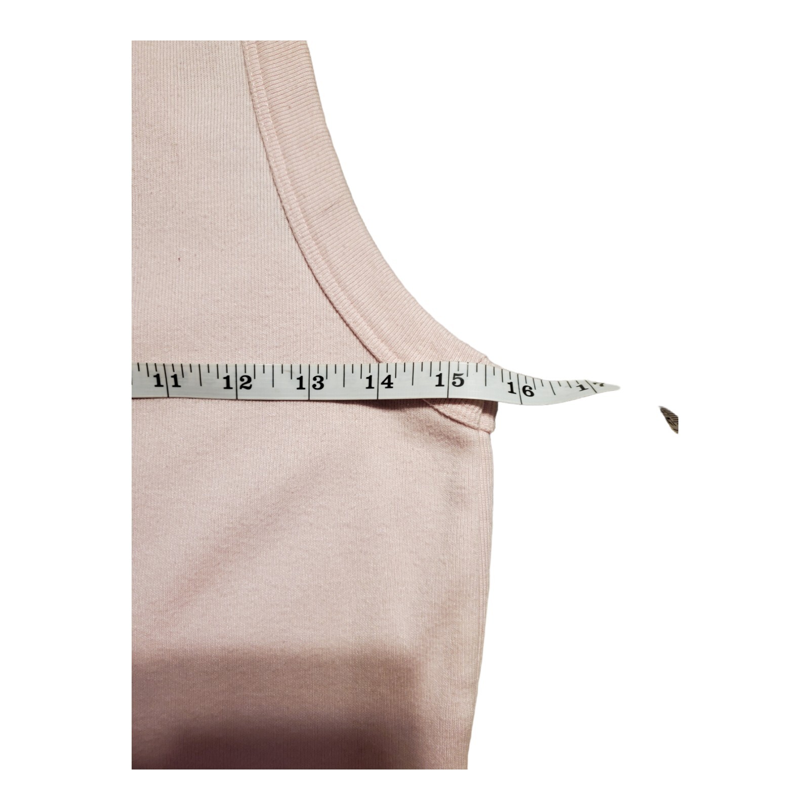 VTG 80s Club Sportif De Paris Womens S Pink Muscle Cut Tank Dress 3/4 Length