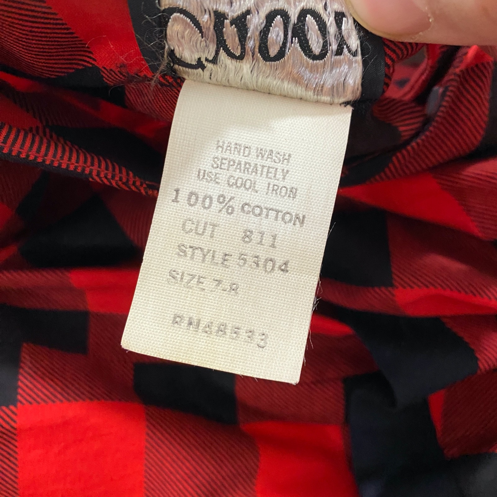 Choon Vtg Womens 7/8 Plaid Peplum Below Knee 70s Puff Sleeve Dress A-Line