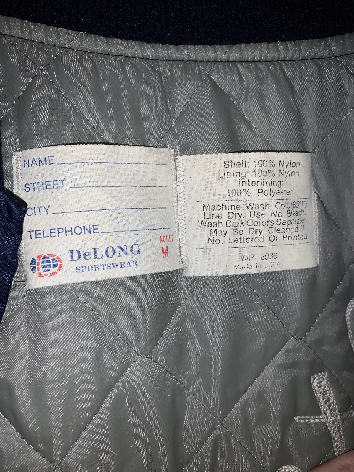 Vintage Stevenson High School Women’s Letterman Jacket 1987 Michigan Medium Beth