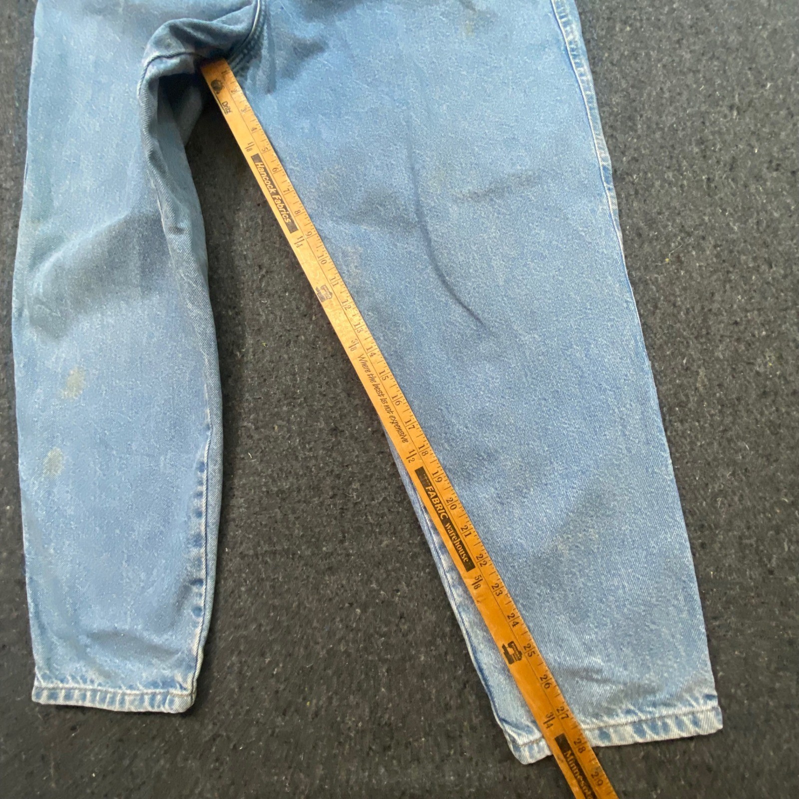 LA Blues Vintage 90s Womens 20P Light Wash High Rise Cotton Mom Jeans
