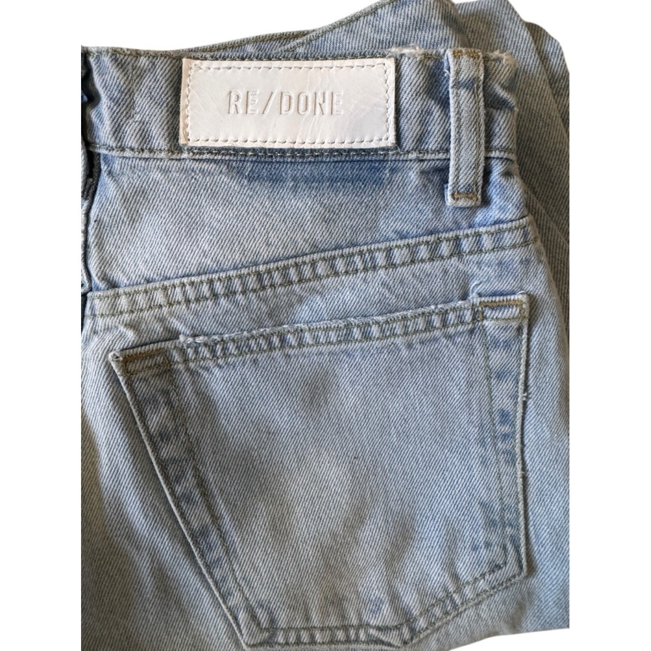 Re/Done 70s Original Straight color: Nu Disco High-Rise Straight Jeans