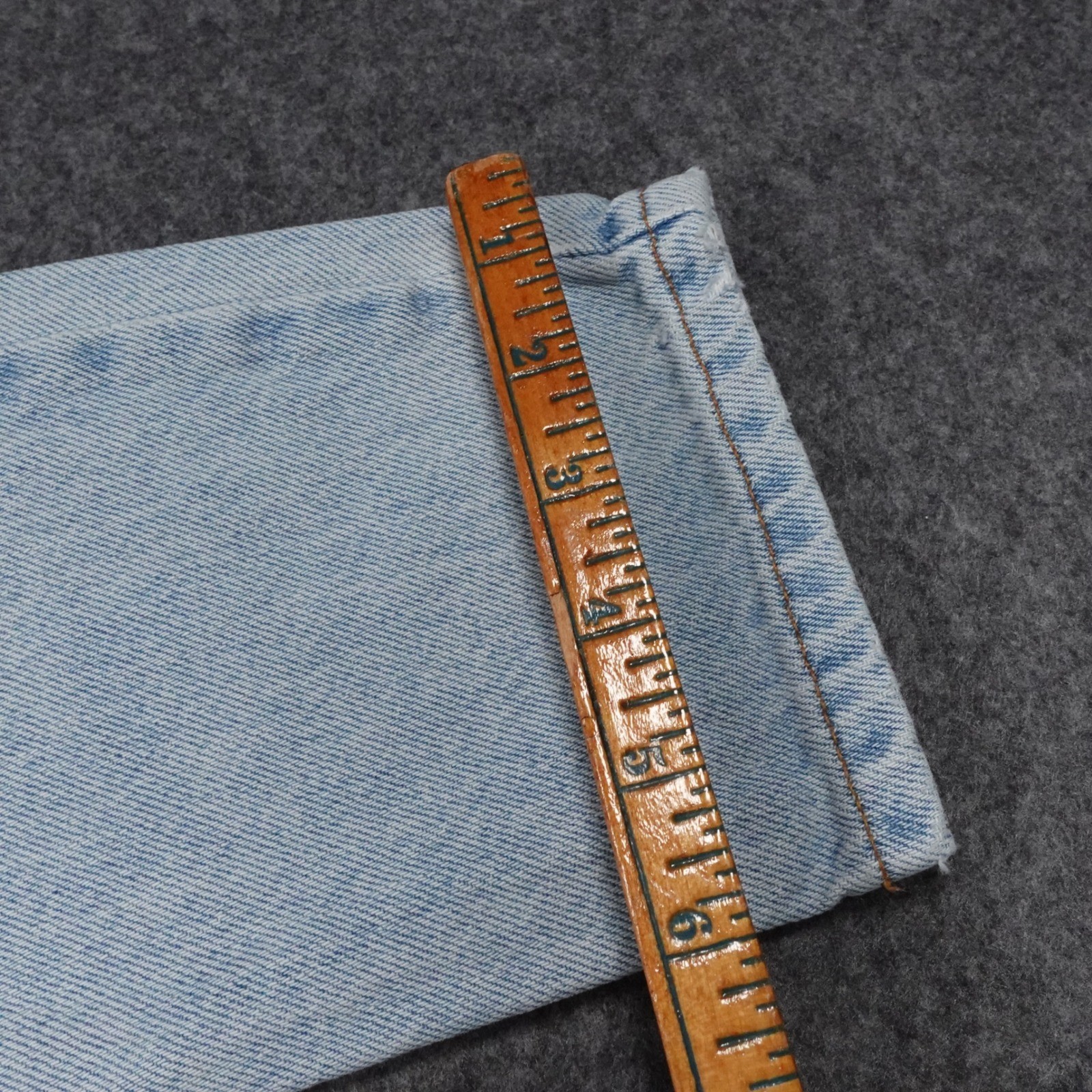 Vintage Bongo High Waisted Slim Tapered Jeans Light Stone Wash 3-R CH10001-I