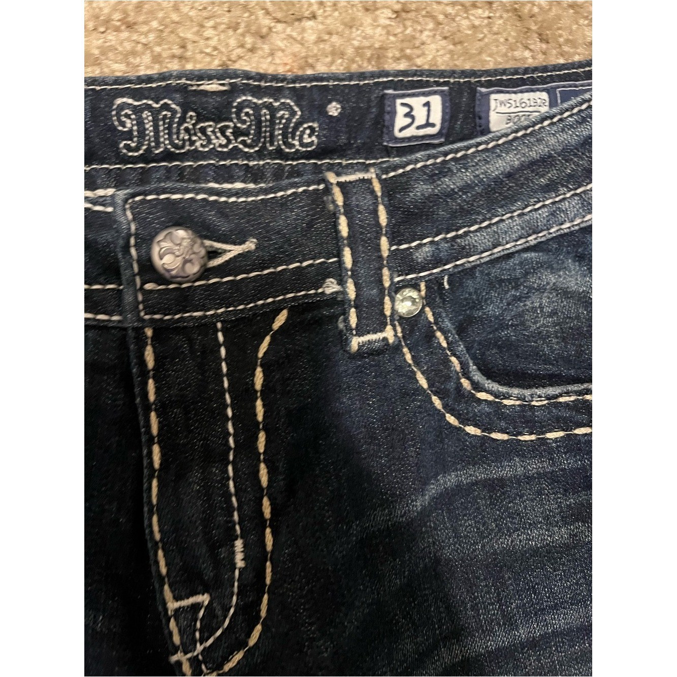 Miss Me jeans Y2k low rise boot cut NWT RARE size 31