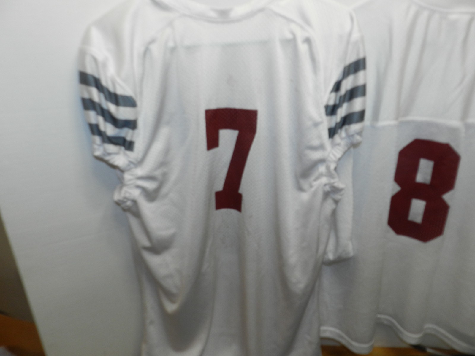 VTG 90’s – ADIDAS & ALLESON (LOT 0F 2) MESH PRACTICE FOOTBALL JERSEYS (L & XL)