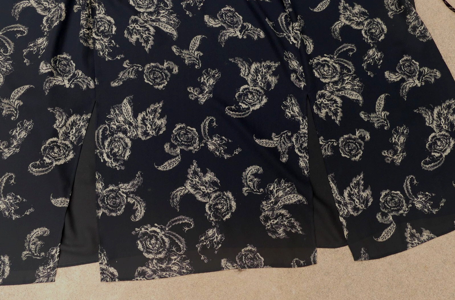 VNT Two Piece Set LONG WRAP SKIRT & SLEEVELESS BLOUSE SzS 70s 80s 90s Retro