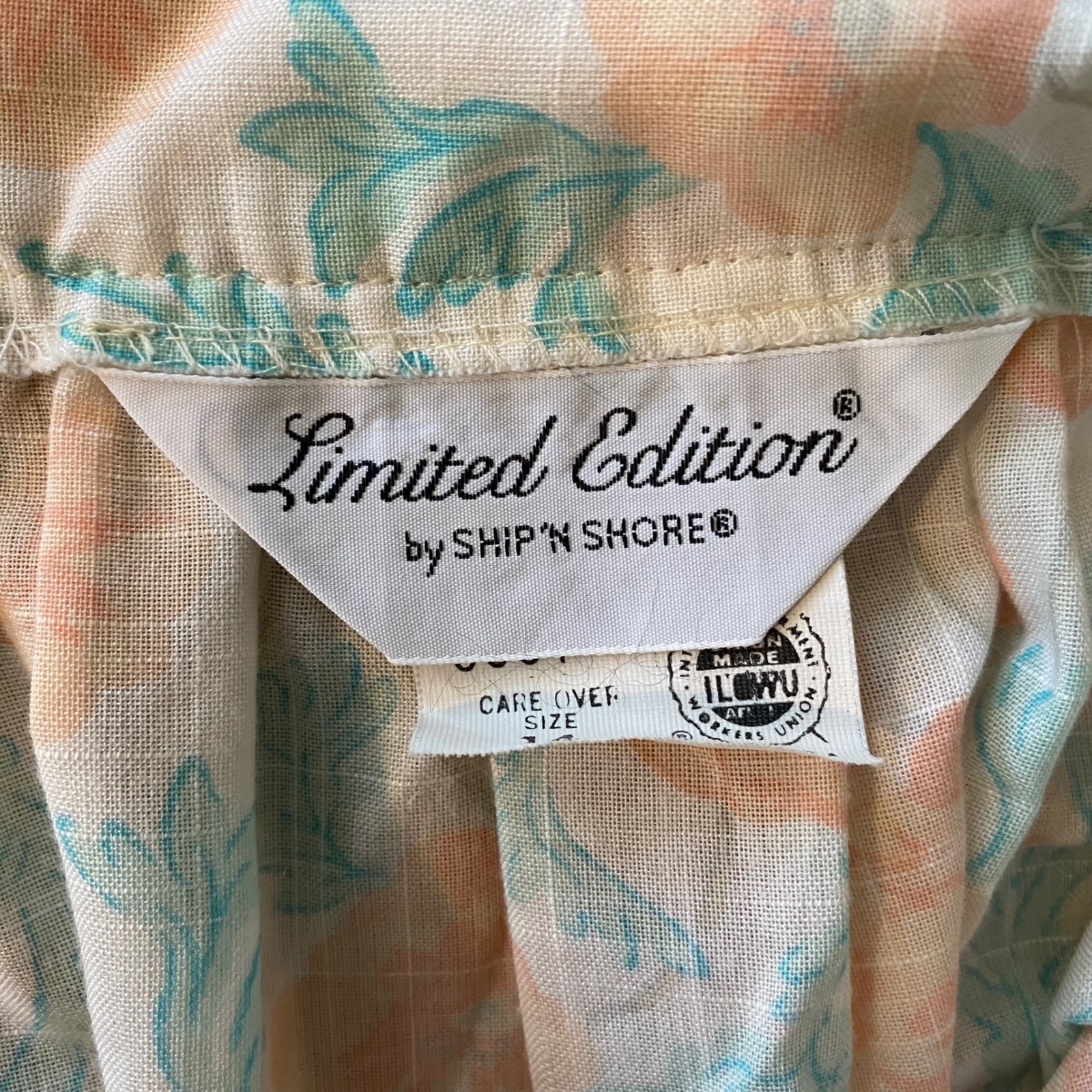 Vintage Ship 'n Shore Limited Edition Floral Skirt Womens Medium Pleated Prairie