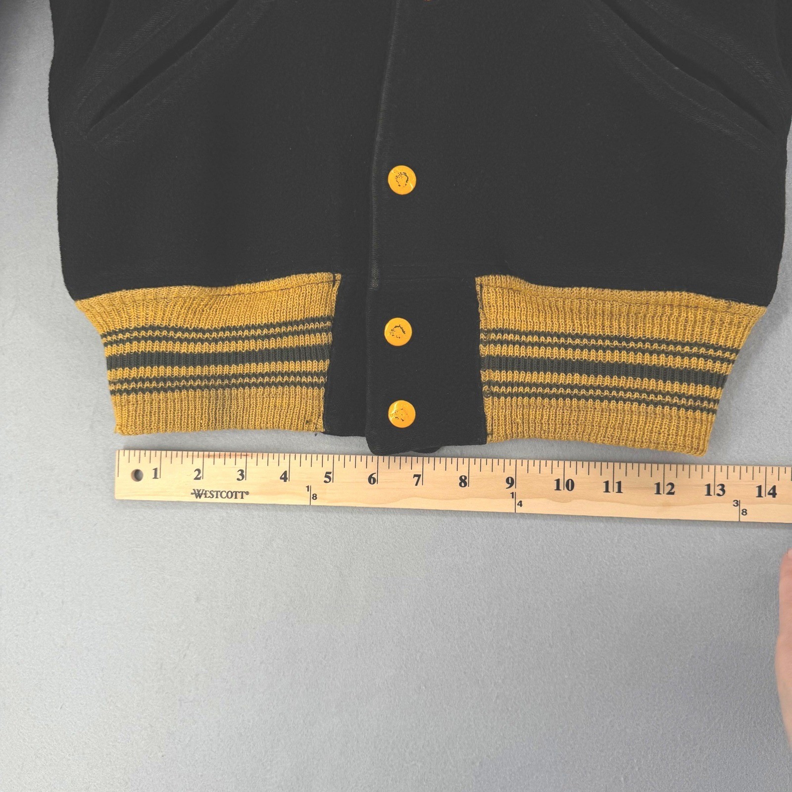 Vintage 1960’s Varsity Cheer Letterman Jacket Display Piece Itasca ISD Texas