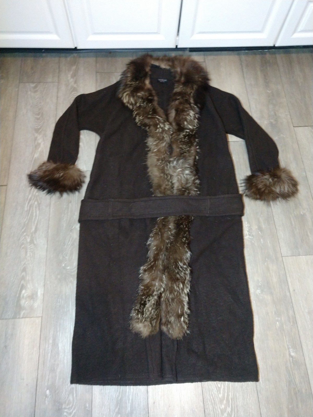 Vintage 1980s Designer Yeohlee NYC Woman’s Fur Coat