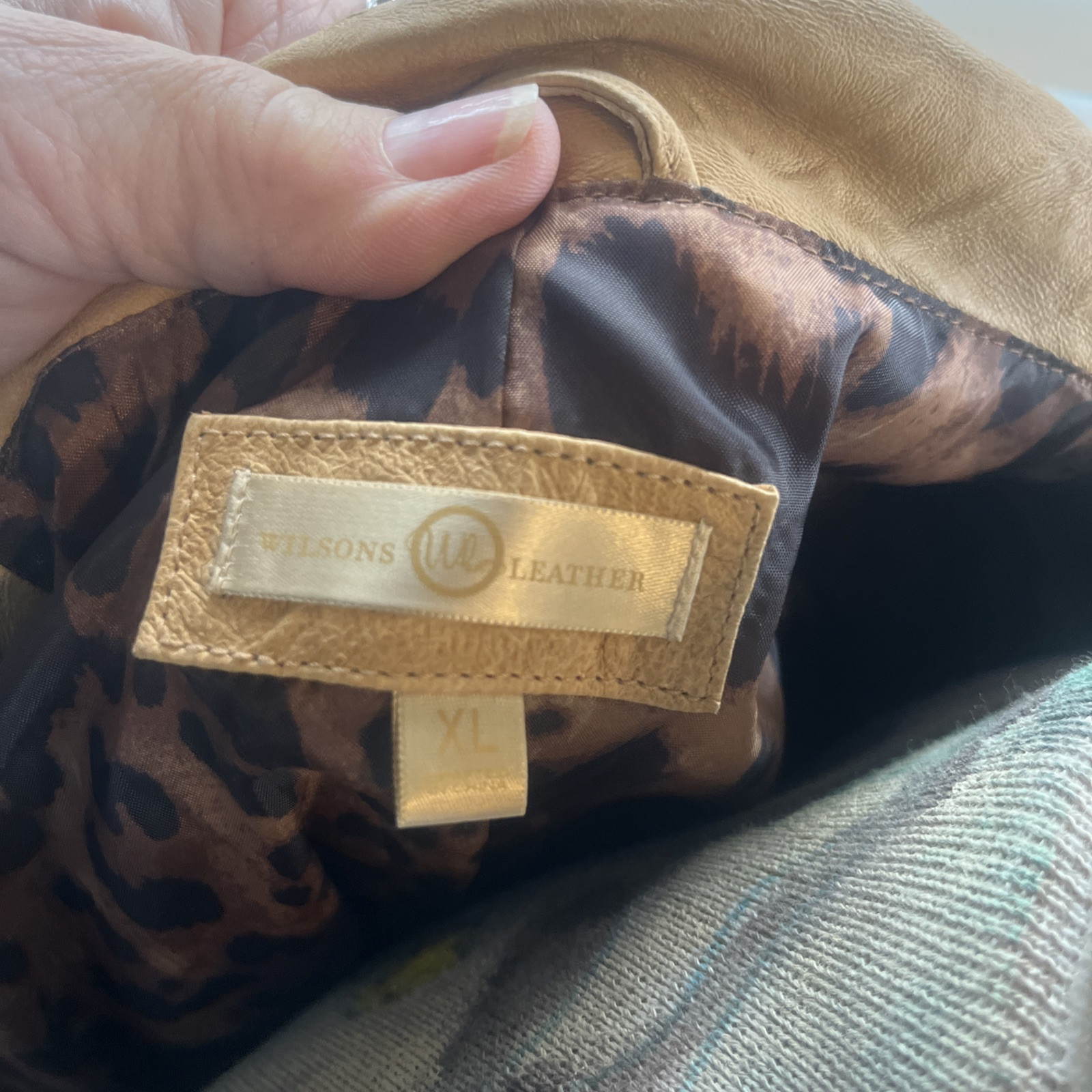 Vintage Wilsons Leather Jacket Vintage Retro Style – Western Size